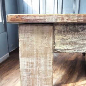 k82 7422 indian furniture pastel wash dining table 150 x 85