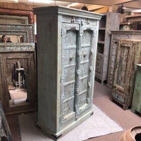 k81 7960 indian furniture medium muted cabinet left