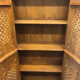 k81 7961 indian furniture ornate white cabinet inside