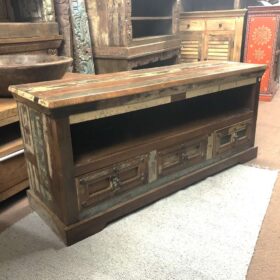 k81 8005 indian furniture recycled tv stand main