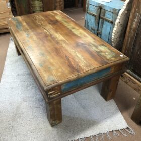 k81 8029 indian furniture coffee tables 1 drawer top