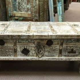 k81 8067 indian furniture slender trunk on feet front