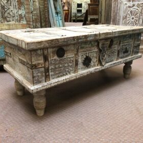 k81 8067 indian furniture slender trunk on feet left