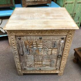 k81 j2 white indian furniture carved block bedside table top