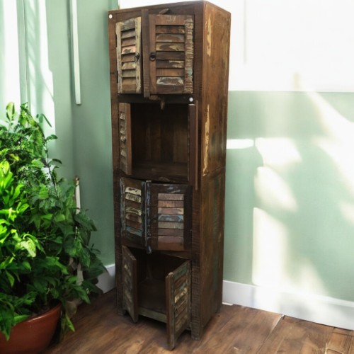 k83 7210 indian furniture 4 door reclaimed cabinet storage
