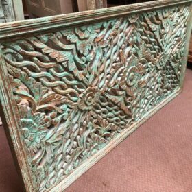 kh26 16 indian furniture carved panel 150 x 76cm left