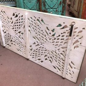 kh26 16 indian furniture carved panel 150 x 76cm back