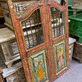 kh26 23 indian furniture iron bar doorgate left