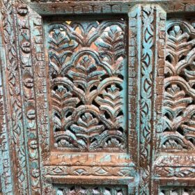 kh26 5 indian furniture carved panel 103 x 146cm details
