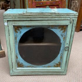 kh26 58 indian furniture vintage wall cabinet top