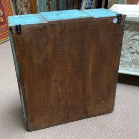 kh26 58 indian furniture vintage wall cabinet back