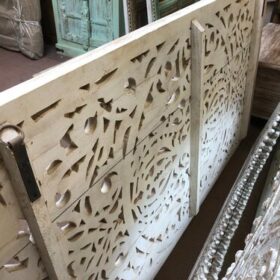 kh26 7 indian furniture carved panel 180 x 90cm back