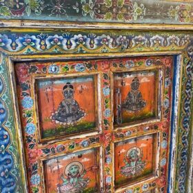 kh26 26 indian furniture vintage wooden door left