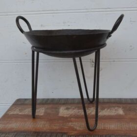 kh27 97 indian accessory gift small kadai fire pits factory