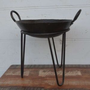 kh27 97 indian accessory gift small kadai fire pits factory