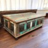 kh27 114 a indian furniture buddha trunk coffee table left