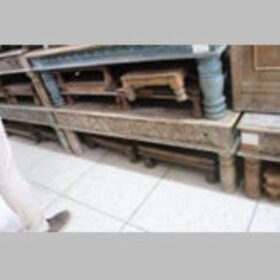 k82 7135 indian furniture large carved edge tables factory