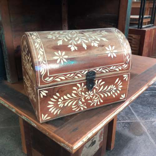 k82 4882 indian accessory gift small pretty storage chest factory