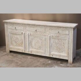 k82 7047 indian furniture elegant white sideboard factory