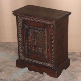 k82 7072 indian furniture small teak door cabinet factory