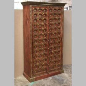 k82 7090 indian furniture embossed metal cabinet factory