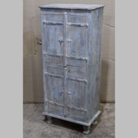 k82 7126 indian furniture slim dove grey cabinet factory