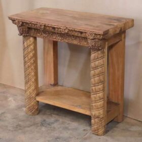 k82 7186 indian furniture console with lower shelf factory