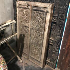 k82 7220 indian furniture carved doored mirror factory