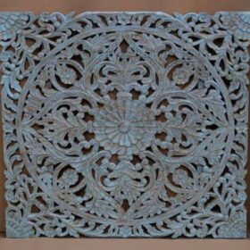 k82 7407 blue indian furniture stunning hand carved panel factory