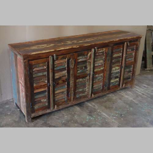 k82 7420 indian furniture large shutter sideboard factory