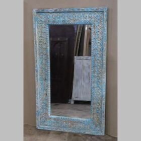 k82 8260 indian furniture hand carved mango mirror factory