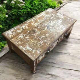 kh27 30 indian furniture old teak low table top