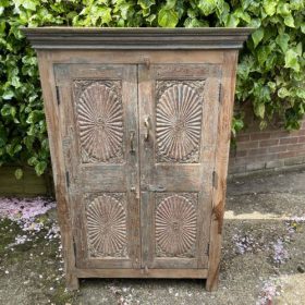k82 7133 indian furniture old door cabinet front