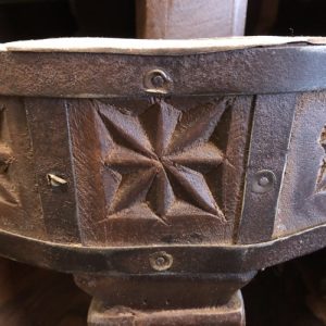 k83 7169 indian accessory gift mini 'grinder' low tables wooden