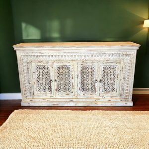 k83 8157 indian furniture spindle sideboard main