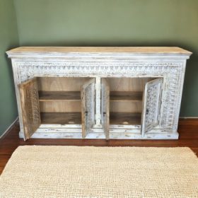 k83 8157 indian furniture spindle sideboard storage