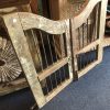 k82 4888 a indian furniture old teak 'dog gates' main