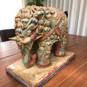 k82 7052 b indian accessory gift ornate elephant statues main