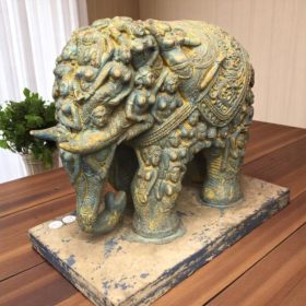 k82 7052 c indian accessory gift ornate elephant statues main