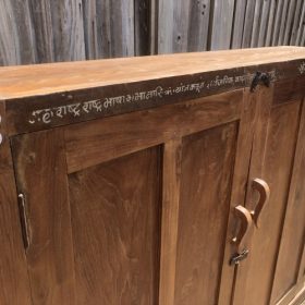 k82 7054 b indian furniture book cupboard side