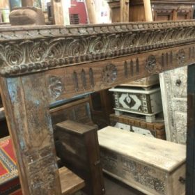 k82 7077 indian furniture majestic mirror left close