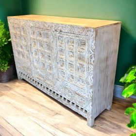 k82 7082 indian furniture unique sideboard right
