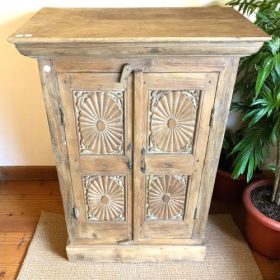 k82 7093 indian furniture sunburst door cabinet front