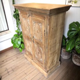 k82 7093 indian furniture sunburst door cabinet main