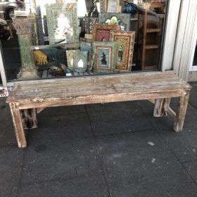 k82 7095 b indian furniture carved fronted bench back
