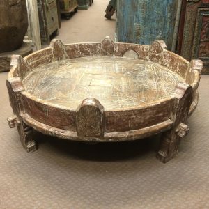 k82 7105 indian furniture 'chakki' table main