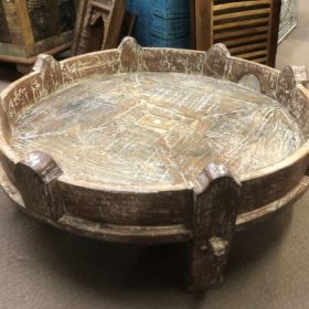 k82 7105 indian furniture 'chakki' table on its left