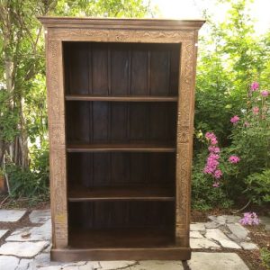 k82 7132 indian furniture stunning large bookcase front