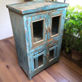 k82 7164 indian furniture original vintage cabinet left