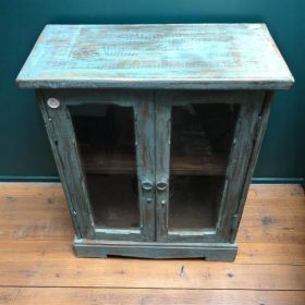 k82 7239 indian furniture small glass door cabinet top